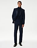 Tailored Fit Wool Blend Tuxedo Suit