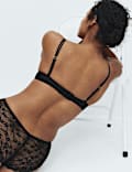Ida Lace Wired Demi Cup Bra Set A-E