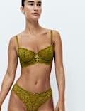 Sabine Lace Wired Longline Balcony Bra Set A-E
