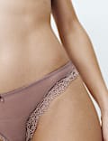 Jasmine Lace Sheer Wired Full Cup Bra Set F-H