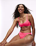 Hanna Glossie Wire Demi Cup Bra Set A-E