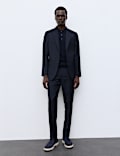 2 Piece Tailored Fit Pure Wool Suit