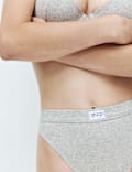 Asta Rib Wired Scoop Demi Cup Bra Set A-E