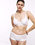 Sada podprsenek Amelia Natural Lift s krajkou, kosticemi a plnými košíčky, vel. F+