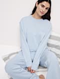 Cool Comfort™ Embroidered Lounge Sweatshirt Set