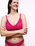 Soutien-gorge Flexifit™ minimiseur sans armatures orné de dentelle, bonnets C à K