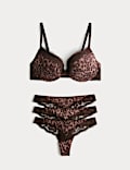 Jasmine Push-up-Plunge-BH mit Bügeln und Spitze im Set (A–E)
