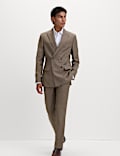 Slim Fit Double Breasted Suit