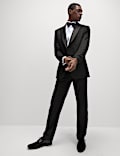 Regular Fit Stretch Tuxedo Suit