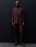 2 Piece Merino Wool Rich Double Breasted Suit
