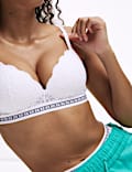 Bügelloses Push-up-BH-Set mit Spitze „Cleo“ (A–E)
