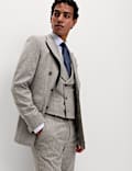 Slim Fit Pinstripe Double Breasted Suit