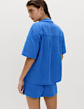 Double Cloth  Beach Shirt & Short Set