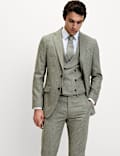 Tailored Fit Wool Rich Tweed Suit 