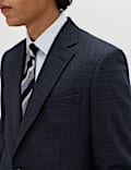 2 Piece Regular Fit Textured Stretch Suit