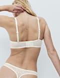 Body Lace Wired Strapless Bra Set A-E