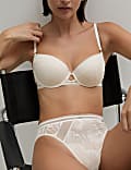 Valencia Lace Wired Balcony Bra Set A-E