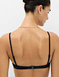 Padded Cropped Scoop Neck Bikini Set