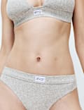 Asta Cotton Rib Non Wired Bralette Set
