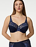 Wild Blooms Wired Full Cup Bra Set F-H