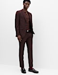 2 Piece Slim Fit Twill Suit