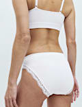 Jasmine Lace Non Wired Seamfree Crop Top Set