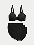 Flexifit™ Wired Full-Cup T-Shirt Bra Set A-E