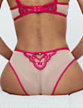 Alessia Embroidery Wired Balcony Bra Set A-E