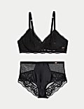 Soutien-gorge bustier à armatures orné de dentelle, bonnets A&nbsp;à&nbsp;F