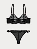 Magda Embroidery Wired Balcony Bra Set A-E