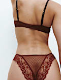 Ida Lace Wired Plunge Bra Set A-E