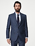 Regular Fit Wool Rich Prince of Wales Check Suit