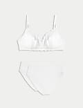 Amelia Lace Non Wired Full Cup Bra Set A-E