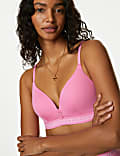 Ebba Ribbed Non Wired Plunge Bra Set A-E