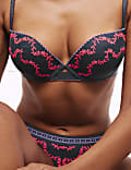 Farina Wired Push Up Balcony Bra Set A-E