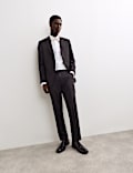 Tailored Fit Pure Wool Tuxedo Suit