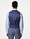 Tailored Fit Italian Linen Miracle™ Double Breasted Suit