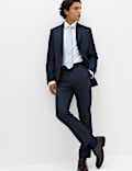 2 Piece Tailored Fit Textured Suit