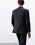 Tailored Fit Italian Performance Linen Blend Double Breasted Suit