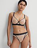 Tivoli Mesh Wired Full Cup Bra Set (A-E)