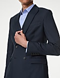 Slim Fit Double Breasted Suit