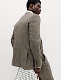 3 Piece Slim Fit Striped Stretch Suit