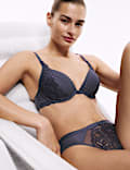 Amelia Lace Wired Plunge Bra Set A-E