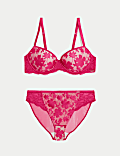 Cosmos Wired Push Up Balcony Bra Set A-E