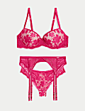 Cosmos Wired Push Up Balcony Bra Set A-E