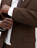 3 Piece Tailored Fit Textured Suit