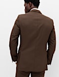 3 Piece Tailored Fit Textured Suit