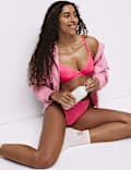 Hanna Glossie Wired Plunge Bra Set A-E