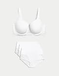 Conjunto de sujetador Body Soft™ con aros de copa completa para camisetas para copa A-E