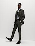 Tailored Fit Wool Rich Tweed Suit